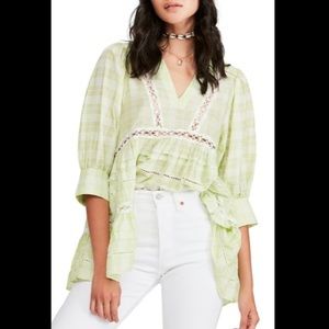 Free People Time Out Lace Tunic
